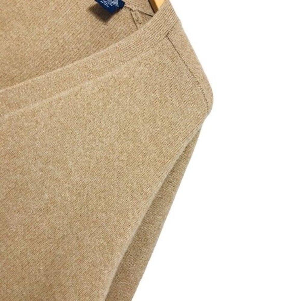 Grant Thomas Camel Pure Wool Cardigan XL - Picture 7 of 7